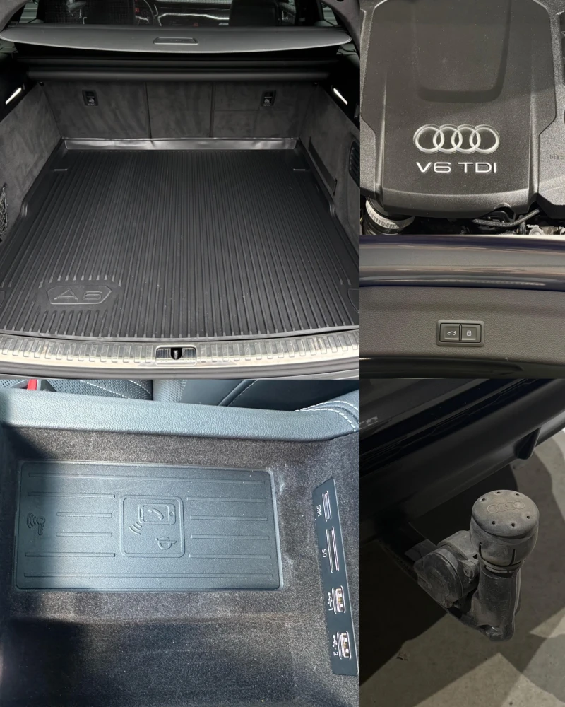 Audi A6 50TDI/Quattro/3* S-Line/B&O/Matrix/Alcantara/360, снимка 13 - Автомобили и джипове - 49772165