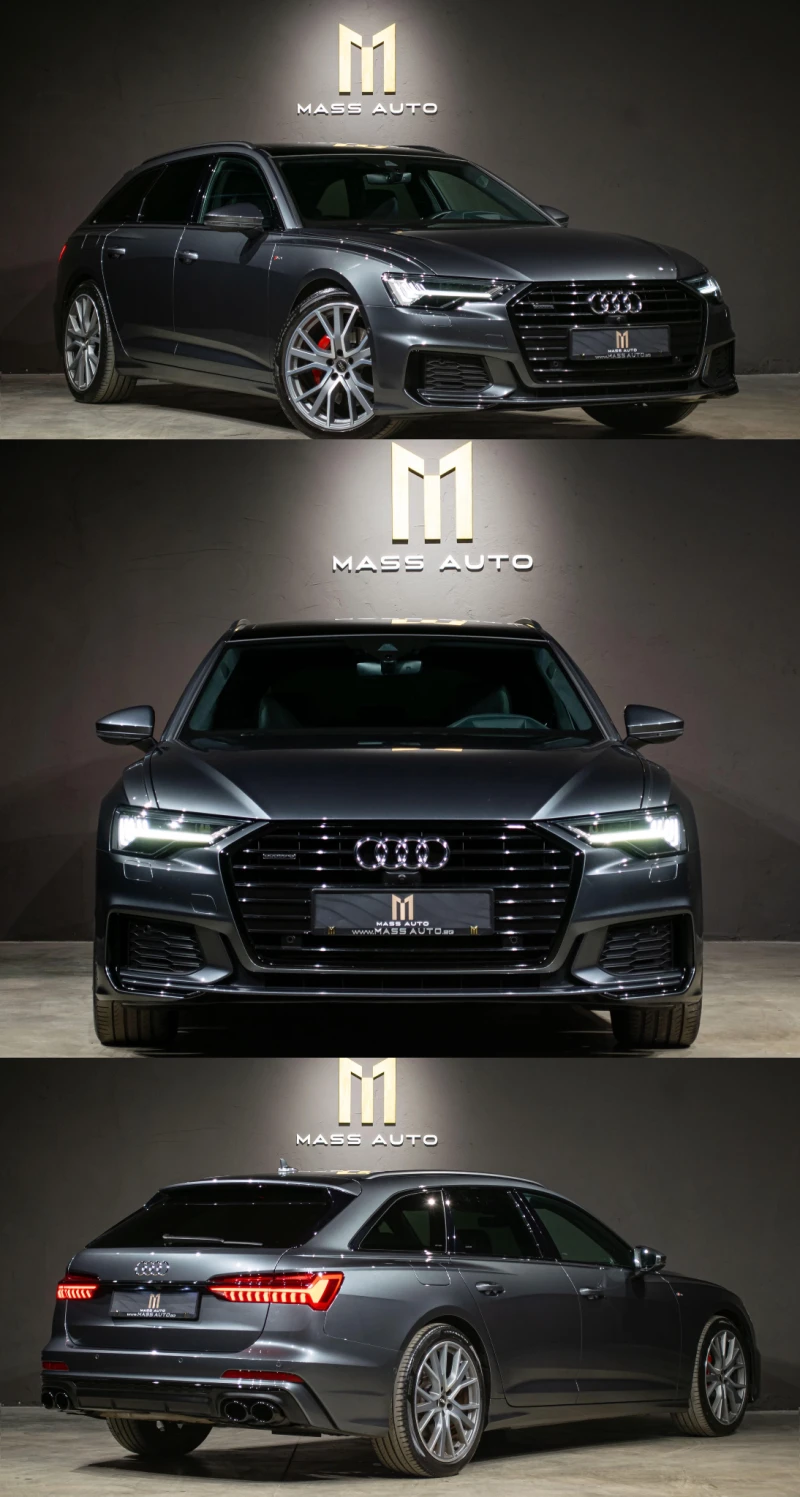 Audi A6 50TDI/Quattro/3* S-Line/B&O/Matrix/Alcantara/360, снимка 2 - Автомобили и джипове - 49772165