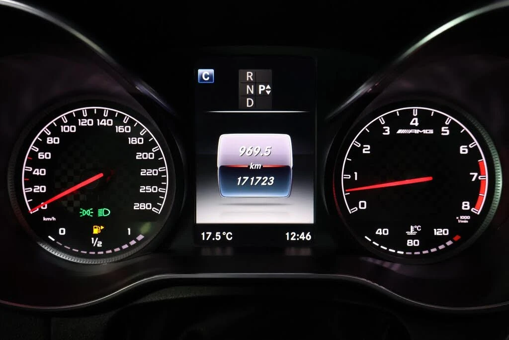 Mercedes-Benz C 43 AMG 4MATIC* BURMESTER* ПОДГРЕВ* 360 КАМЕРИ* ПАНОРАМА, снимка 12 - Автомобили и джипове - 54480277