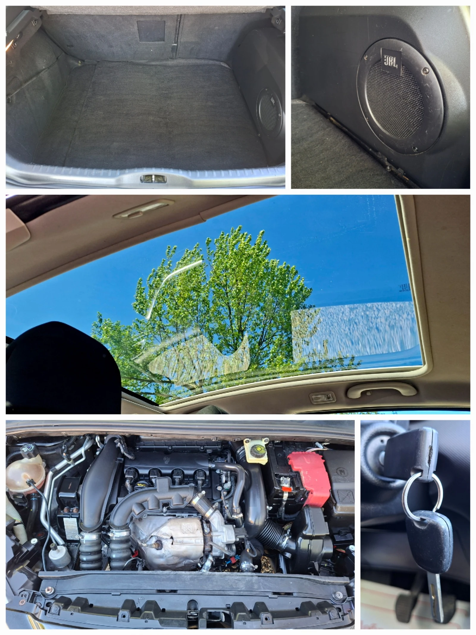 Peugeot 308 1.6i ПАНОРАМА/CAR PLAY/JBL, снимка 13 - Автомобили и джипове - 54555941
