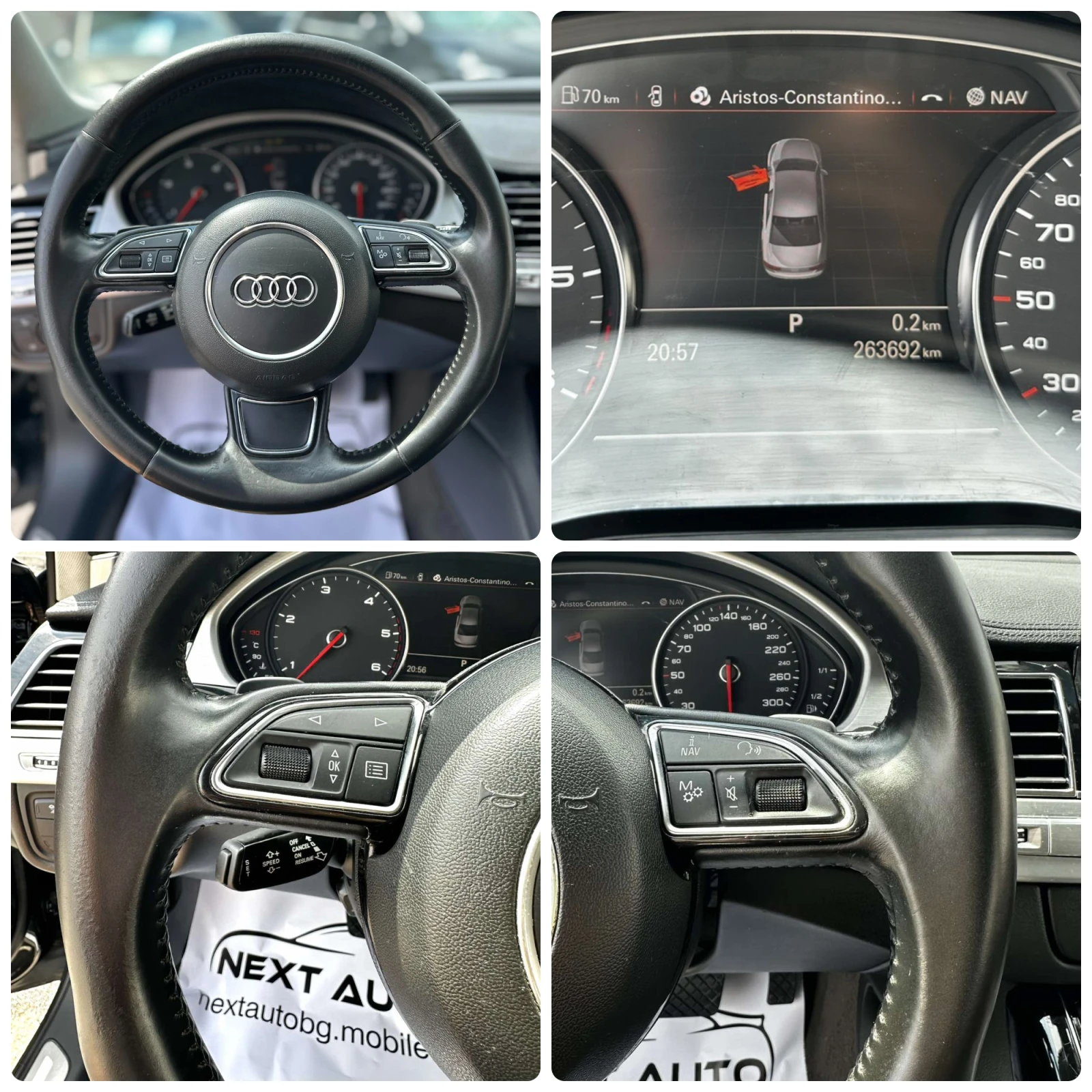 Audi A8 4.2TDI 351HP V8 SOFT CLOSE MASSAGE ОБДУХВАНЕ, снимка 13 - Автомобили и джипове - 55406495