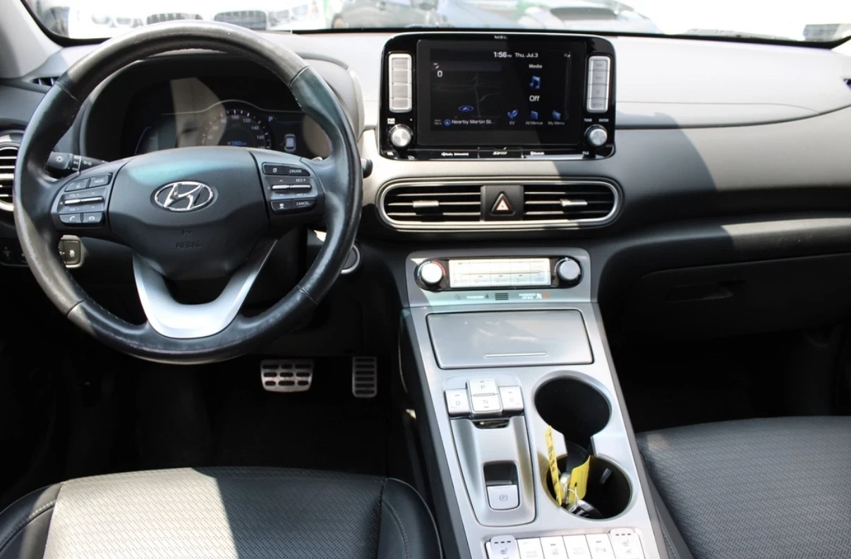 Hyundai Kona Electric Ultimate * Обдухване * Head Up * Blind S, снимка 7 - Автомобили и джипове - 54101578