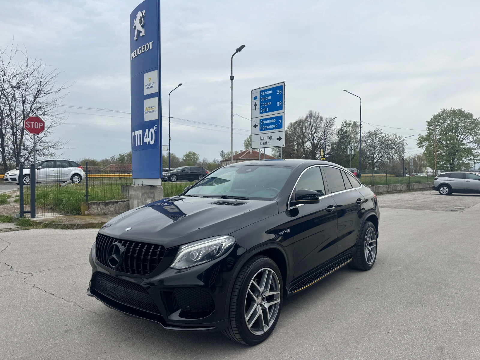 Mercedes-Benz GLE 350 d coupe AMG premium 4matic подгрев+ обдухване FULL