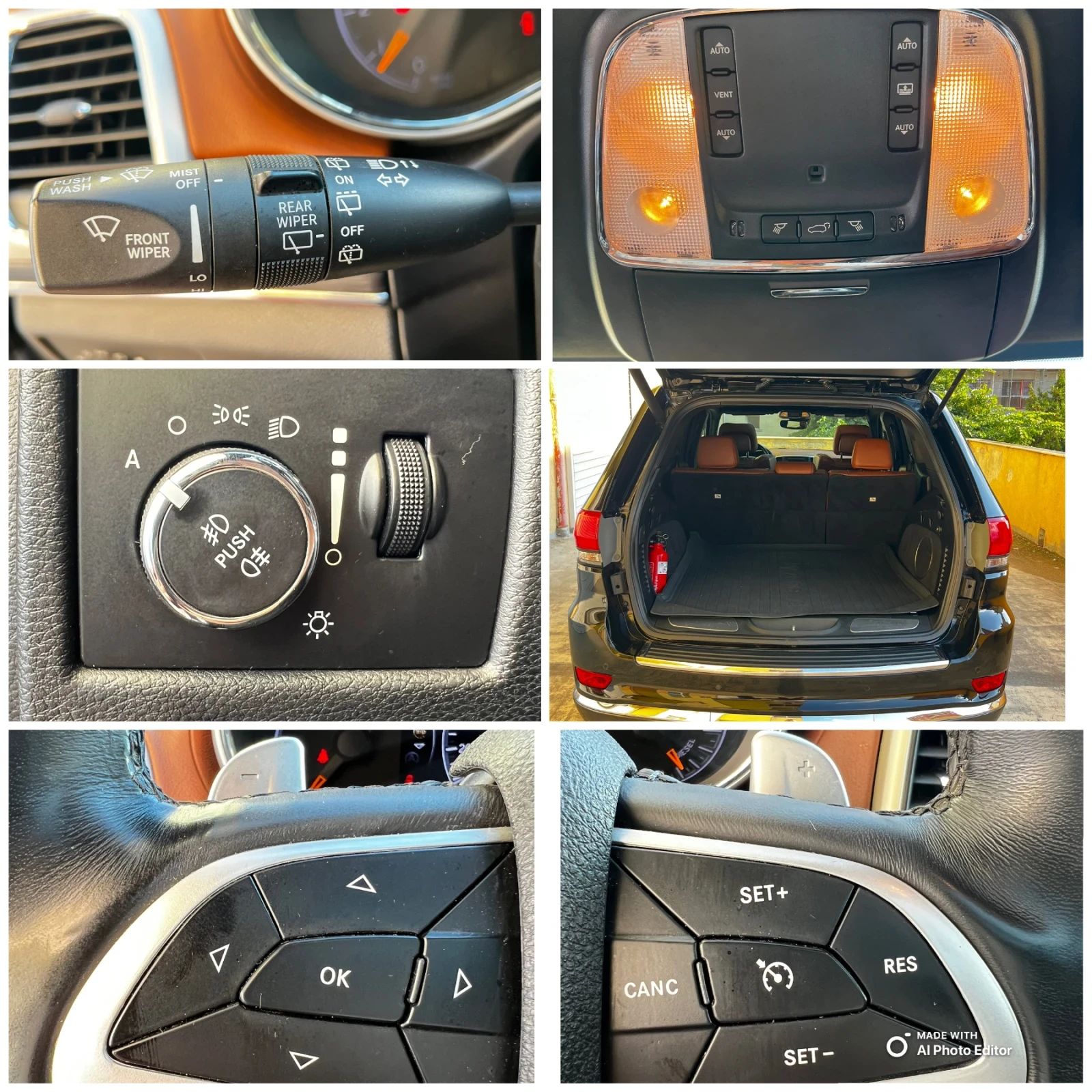 Jeep Grand cherokee Summit 3.0 CRD 4x4, снимка 16 - Автомобили и джипове - 55367524