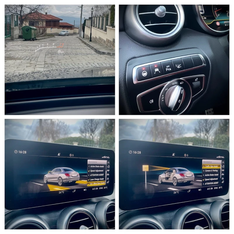 Mercedes-Benz C 43 AMG Facelift/Всички екстри/, снимка 10 - Автомобили и джипове - 48452827