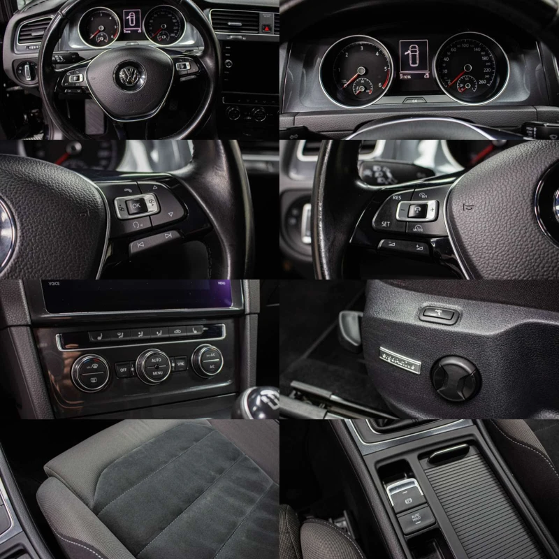 VW Golf 2.0 TDI, 150к.с. / ACC / Line assist, снимка 11 - Автомобили и джипове - 52275440