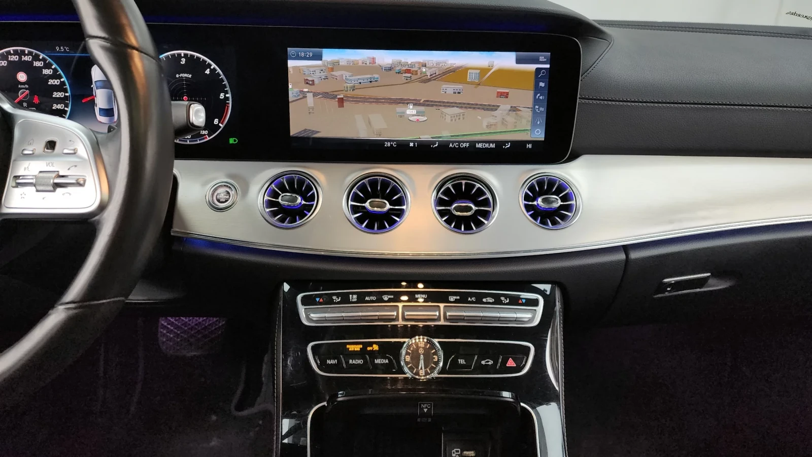 Mercedes-Benz CLS 400 3.0 CLS400d 4MATIC, Distronic, HeadUP, Обдух, 360-, снимка 13 - Автомобили и джипове - 54776937