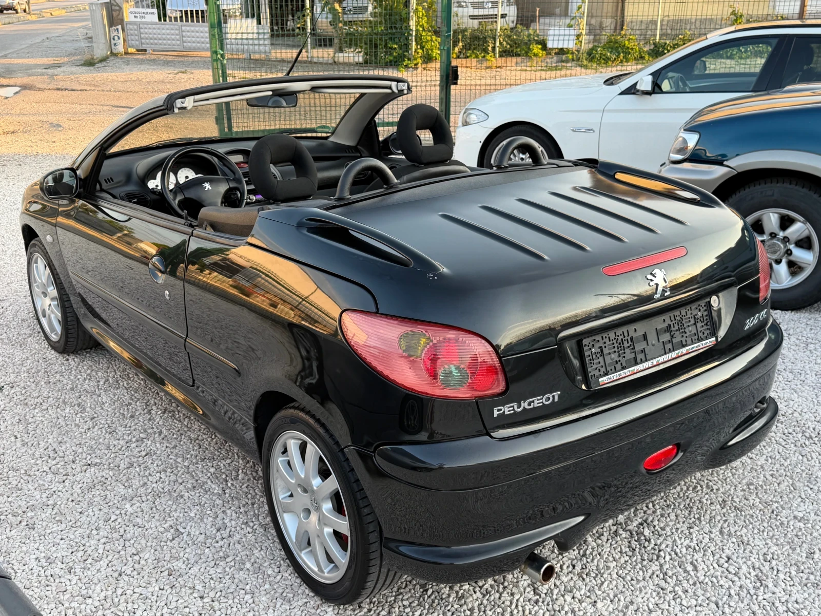 Peugeot 206 КАБРИО-КЛИМАТРОНИК, снимка 5 - Автомобили и джипове - 55365587