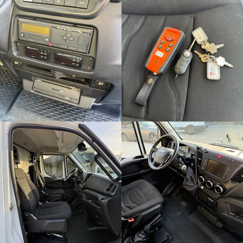 Iveco Daily 72-170 Хладилен+ ток Клима 5.40м. , снимка 14 - Камиони - 53077543
