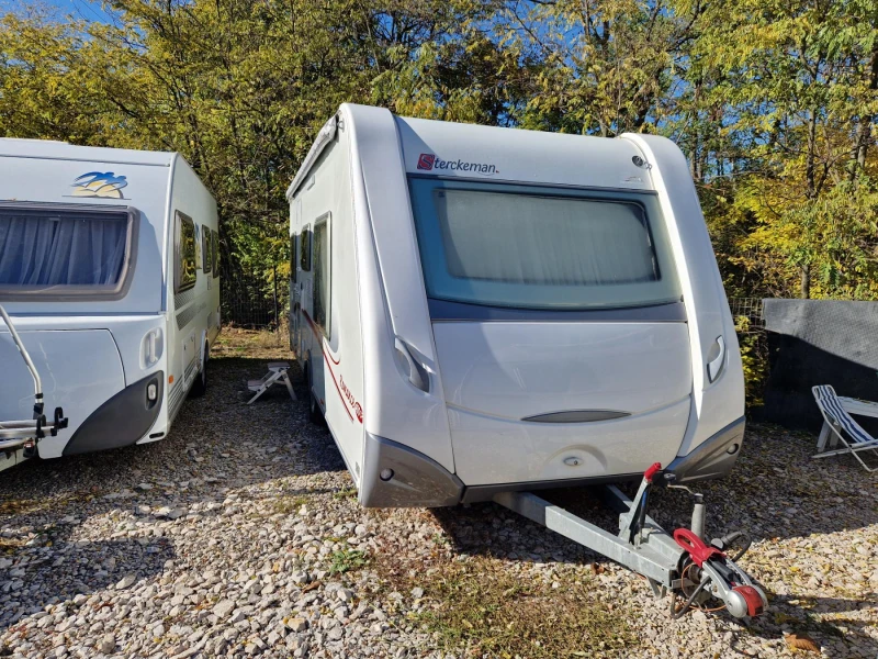 Каравана Sterckeman Romance 480CP Швейцария, снимка 2 - Каравани и кемпери - 52668280