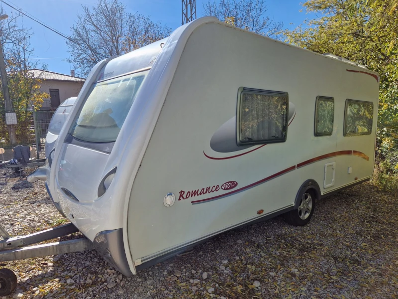Каравана Sterckeman Romance 480CP Швейцария, снимка 3 - Каравани и кемпери - 52668280