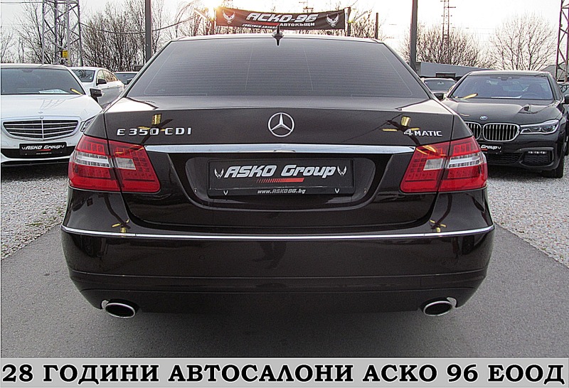 Mercedes-Benz E 350 4-MATIC/PODGREV/AMG/СОБСТВЕН ЛИЗИНГ, снимка 6 - Автомобили и джипове - 44731634