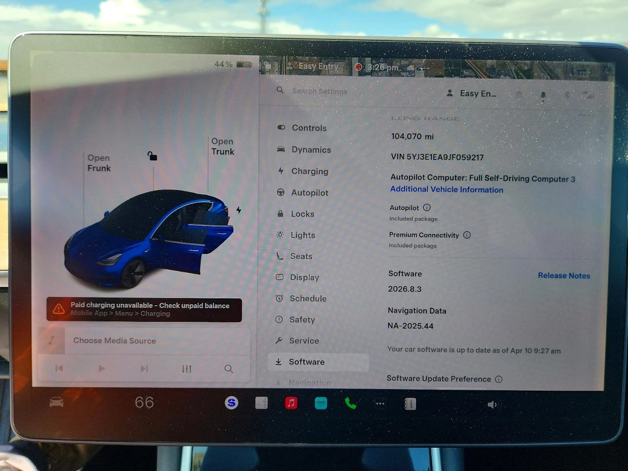 Tesla Model 3, снимка 9 - Автомобили и джипове - 54663600