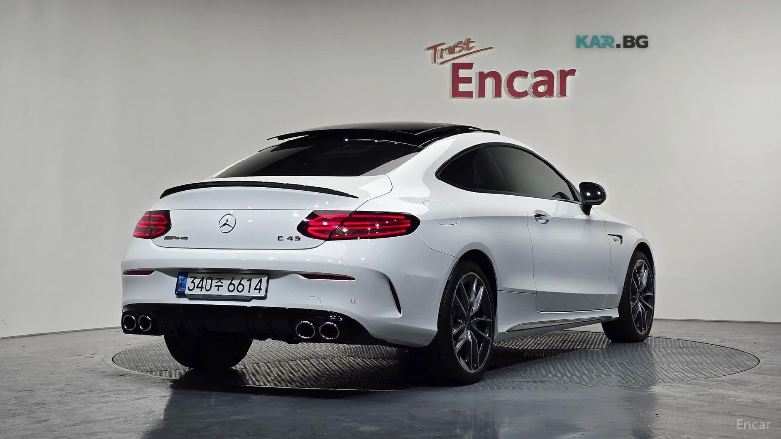 Mercedes-Benz C 43 AMG 4MATIC COUPE* HUD* КОЖА* НАВИ* ПАНО, снимка 2 - Автомобили и джипове - 55374901