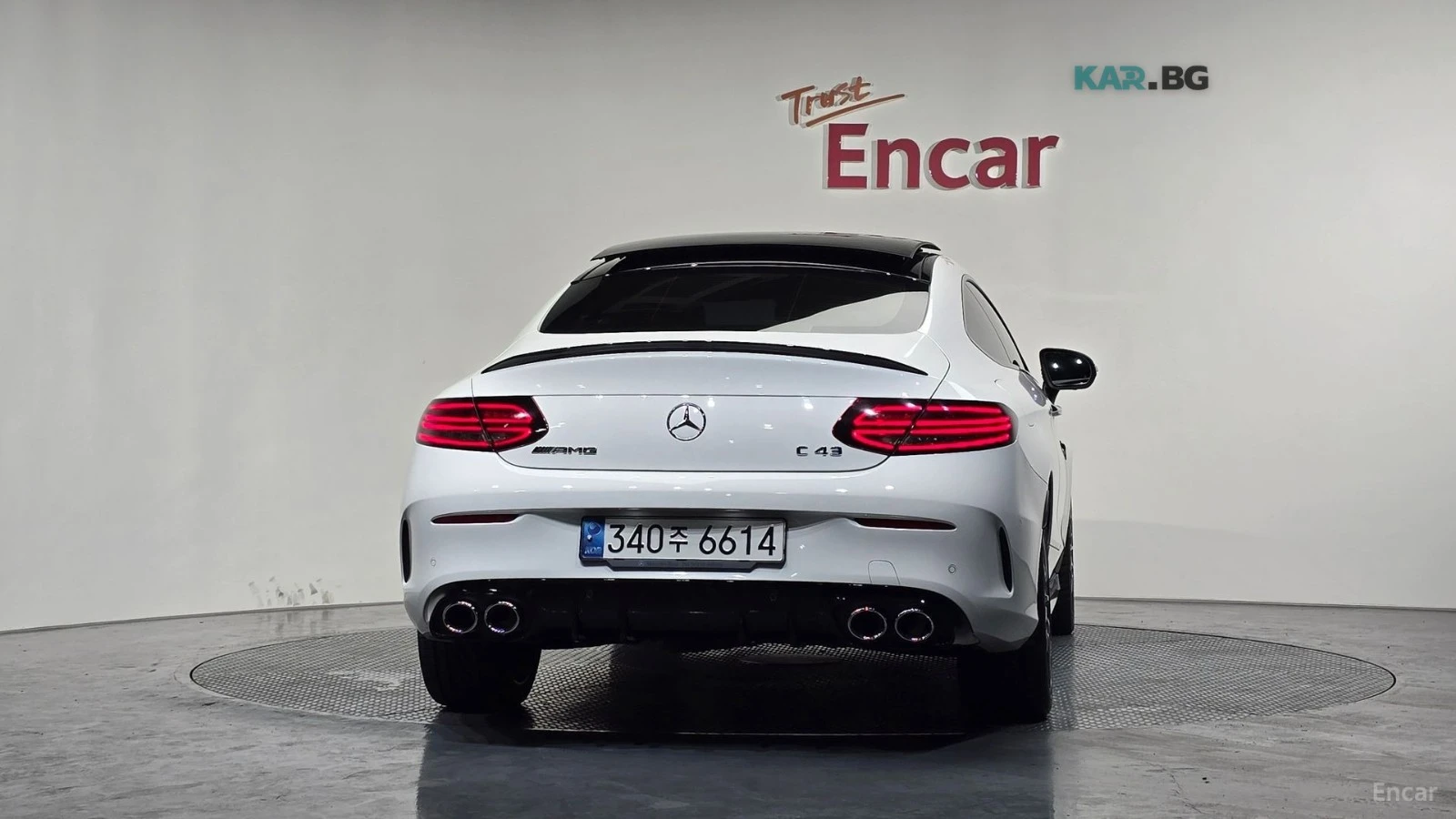 Mercedes-Benz C 43 AMG 4MATIC COUPE* HUD* КОЖА* НАВИ* ПАНО, снимка 4 - Автомобили и джипове - 55374901