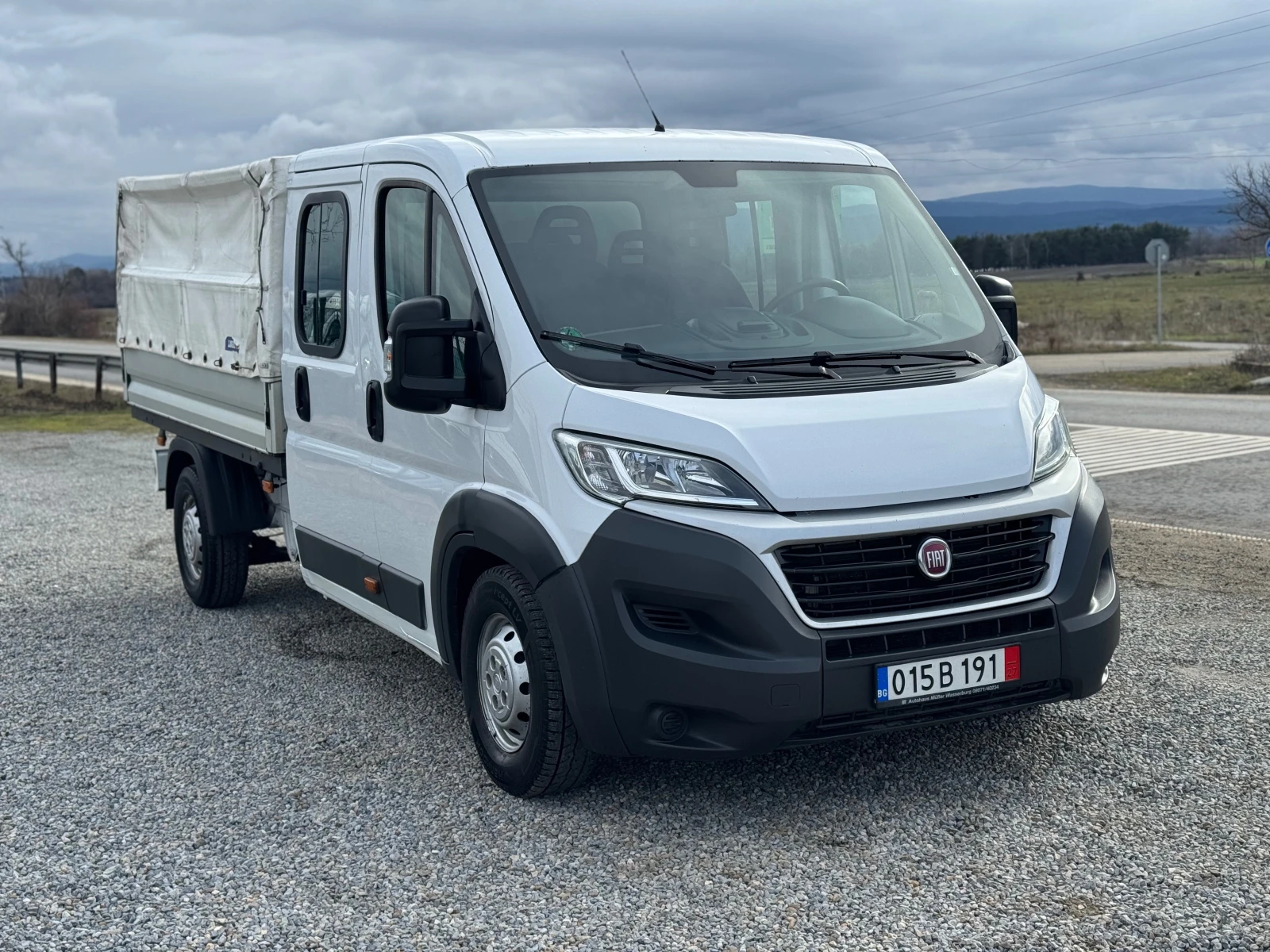Fiat Ducato 2.3HPI* Климатик* Бордови* Немски* Клима* 2018г - изображение 4
