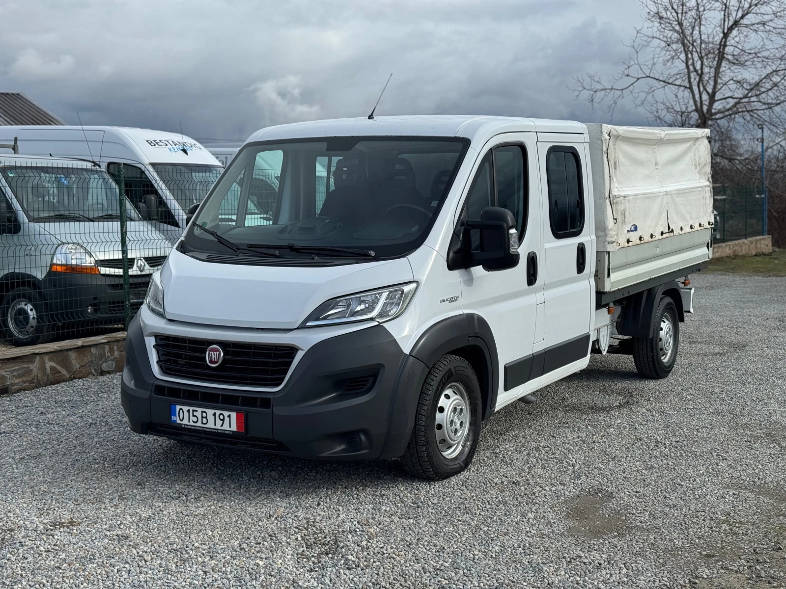 Fiat Ducato 2.3HPI* Климатик* Бордови* Немски* Клима* 2018г - изображение 2