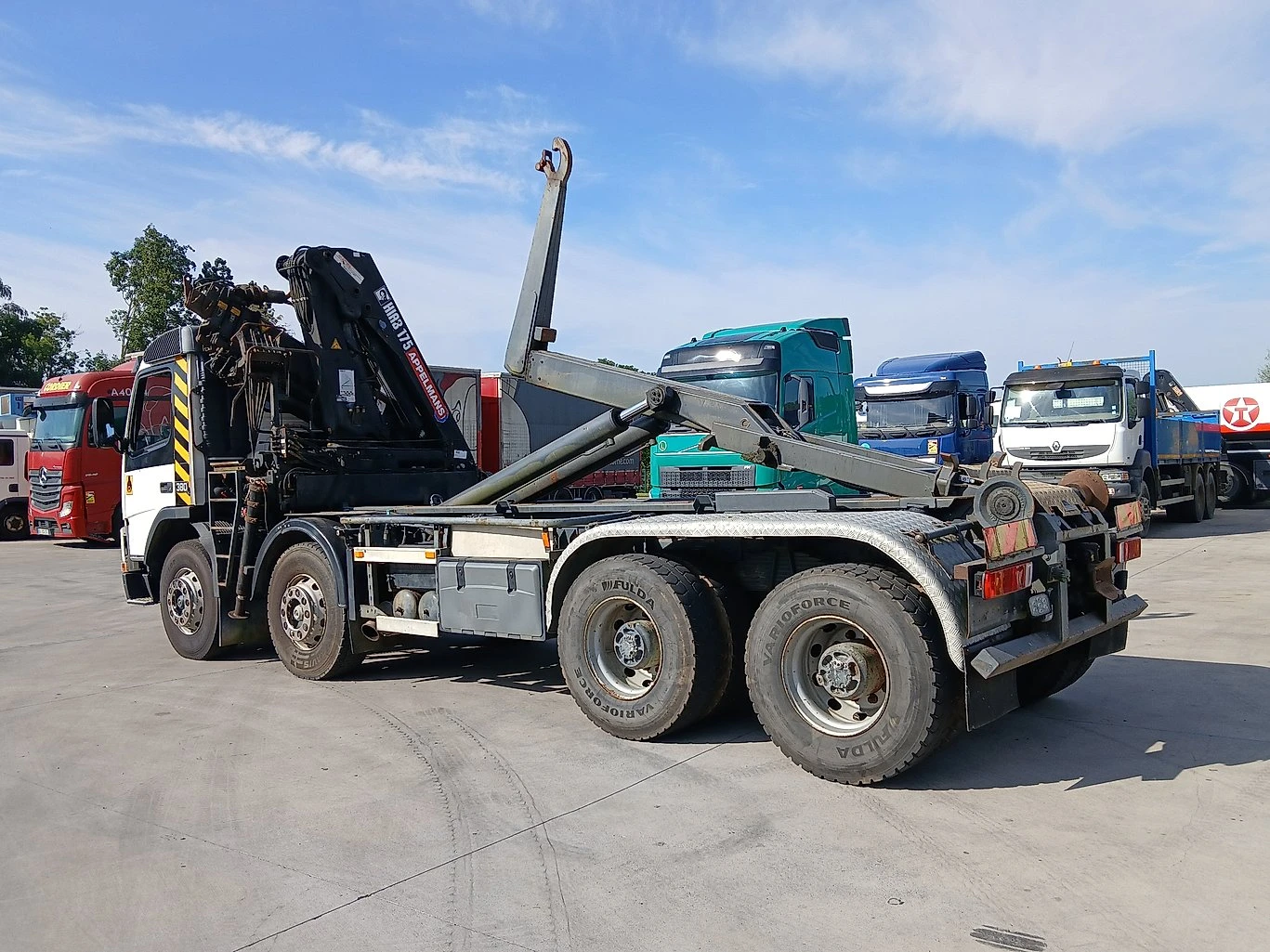 Volvo Fm 8х4 мулти лифт + кран - изображение 4