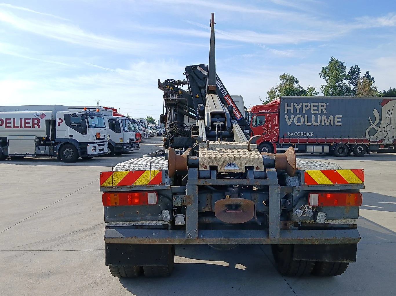 Volvo Fm 8х4 мулти лифт + кран - изображение 6