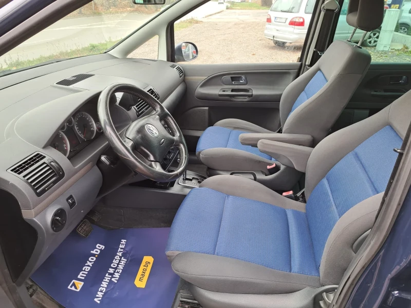 VW Sharan 1.8 Turbo, снимка 9 - Автомобили и джипове - 52441435