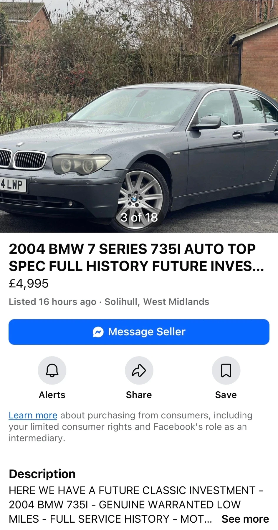 BMW 735 V8 (190, 000 ��) -��������� ( ������) ) | Mobile.bg � ����������� 10