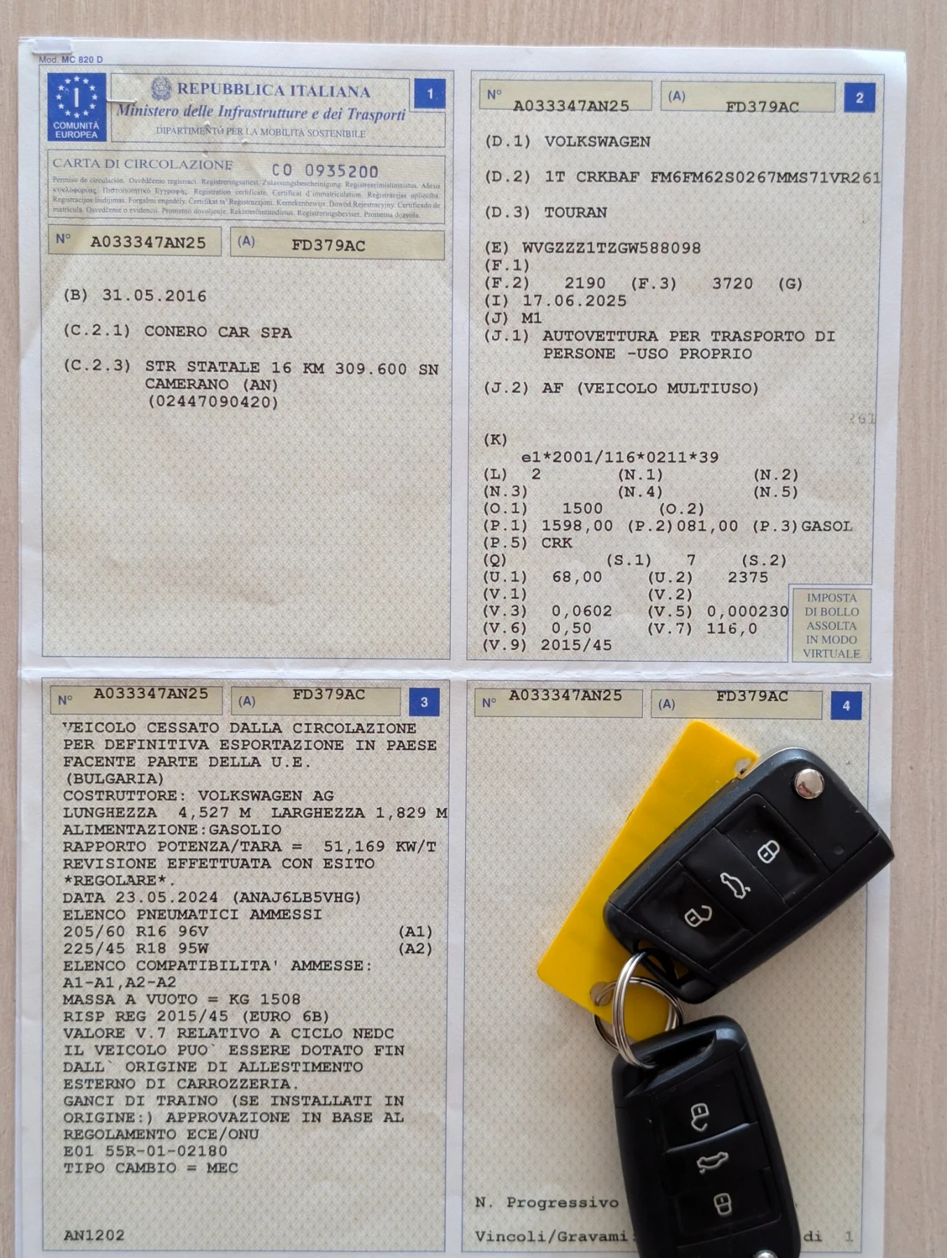 VW Touran 1.6TDI 146�.�� ����.�-� 6+ 1 | Mobile.bg � ����������� 14