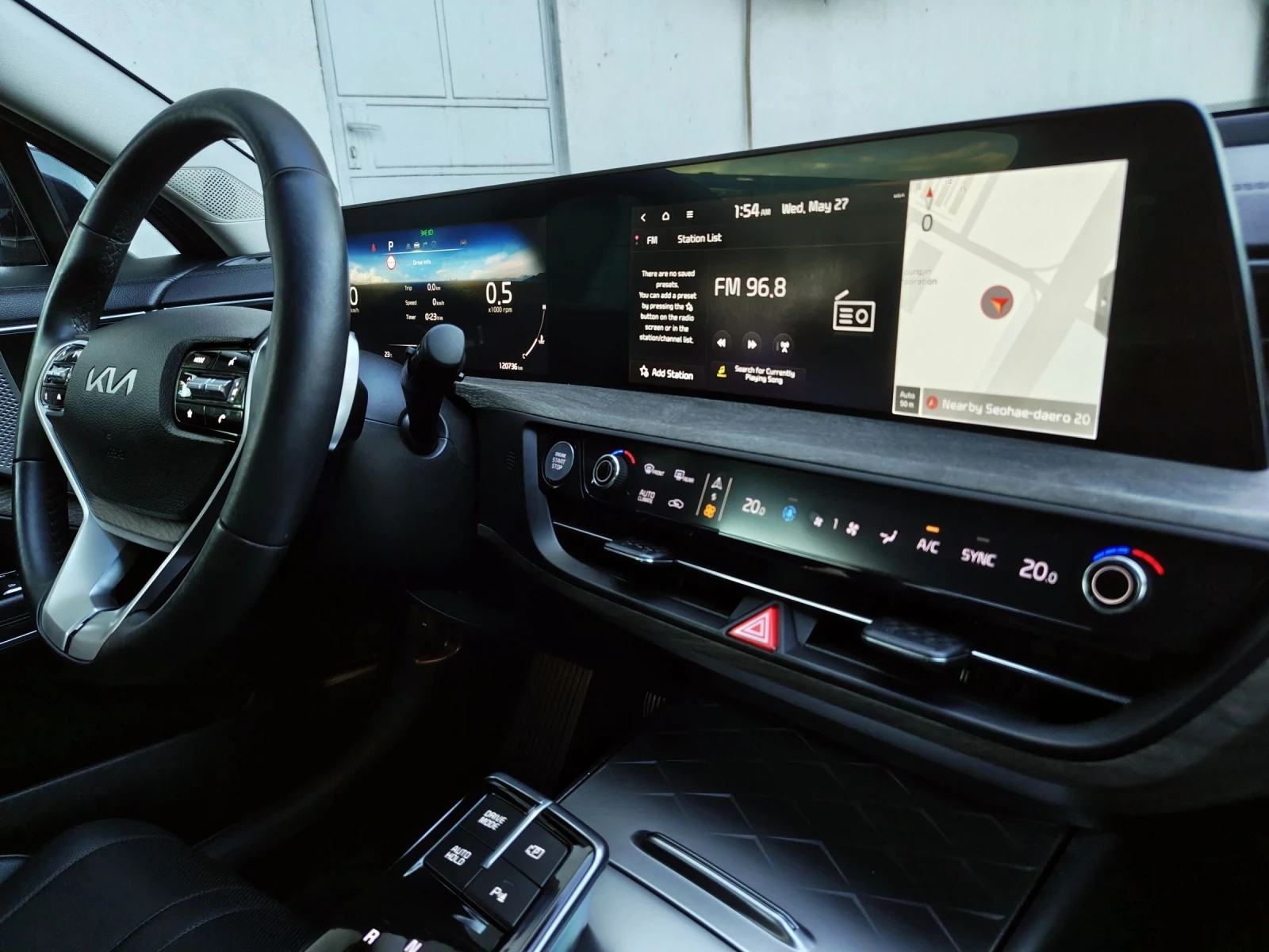 Kia K8 НАЛИЧНА/3.5LPG/TRENDY/DISTRONIC/МАСАЖИ/8 СКОРОСТИ/, снимка 11 - Автомобили и джипове - 54693828