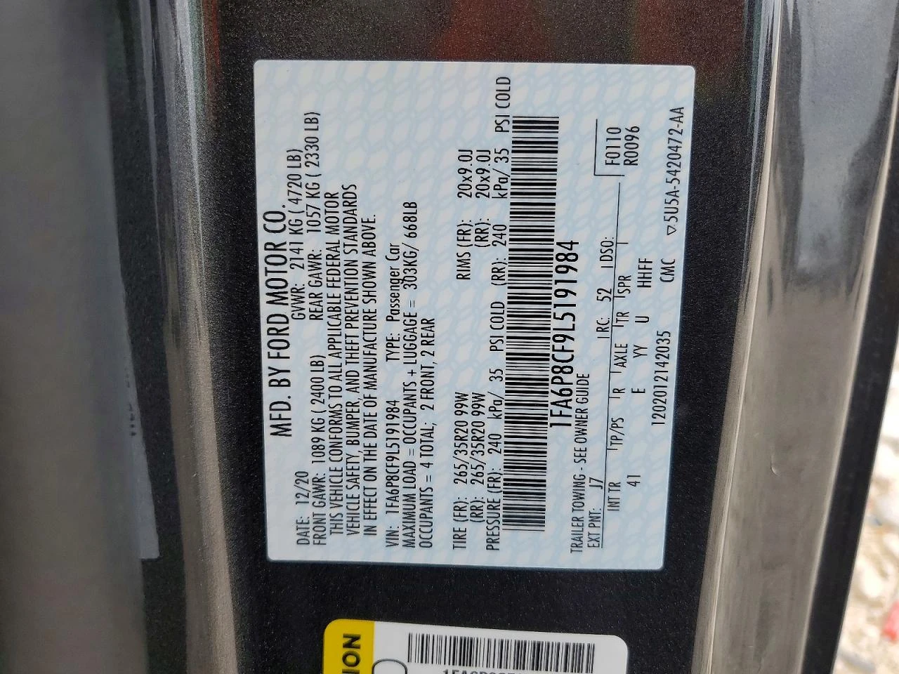 Ford Mustang 5.0l Gt, снимка 12 - Автомобили и джипове - 54742847