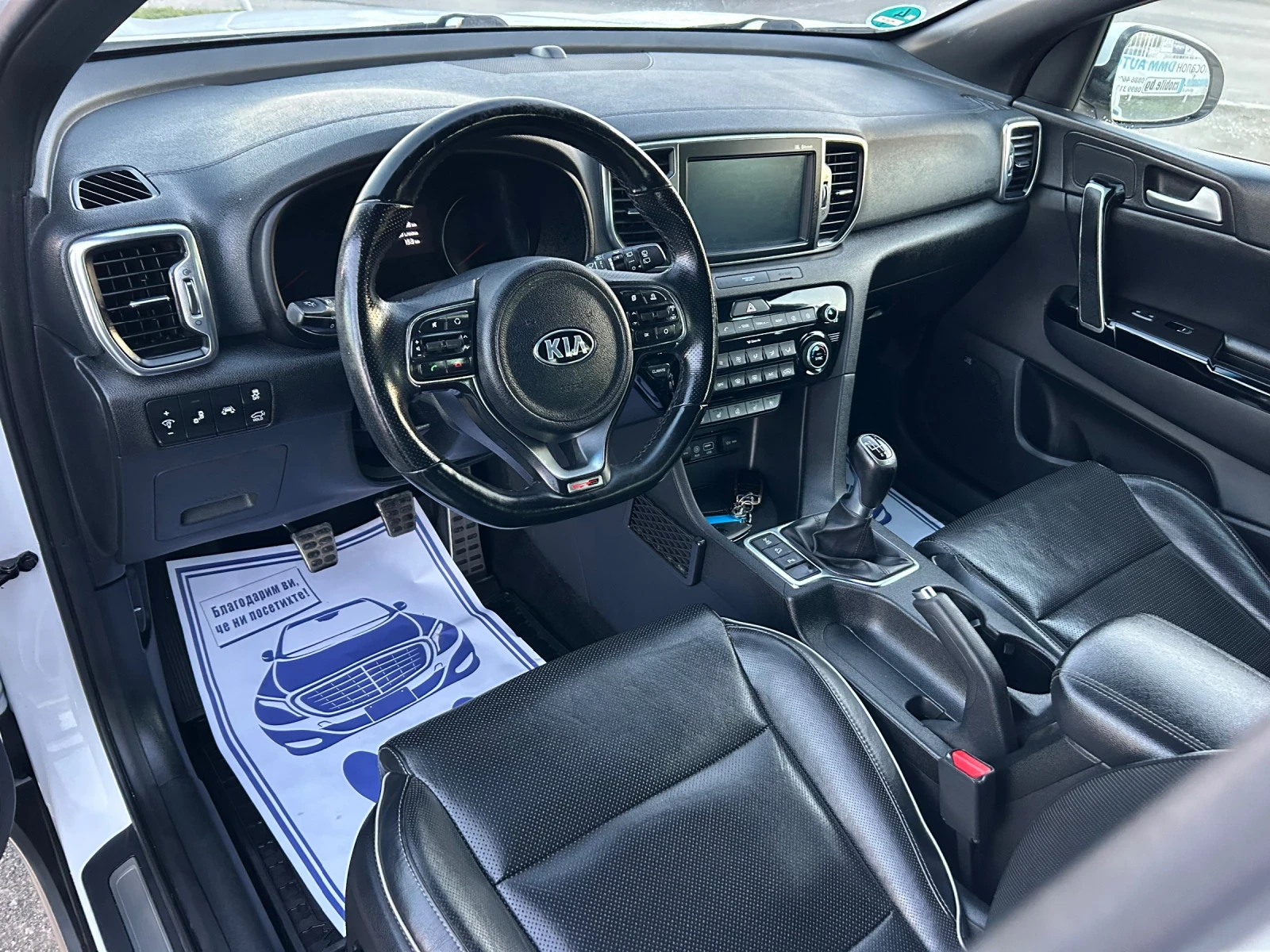 Kia Sportage GT LINE / 2.0-185 к.с / 4Х4 / ЕВРО6 / ОБДУХВАНЕ  - изображение 9