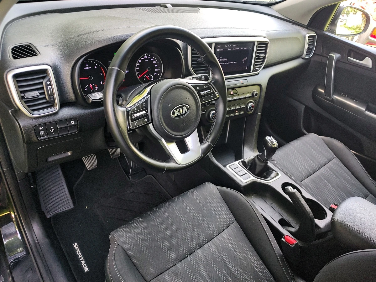 Kia Sportage 1.6CRDI 115hp Euro6D Android Auto/KAMERA, снимка 9 - Автомобили и джипове - 54744945