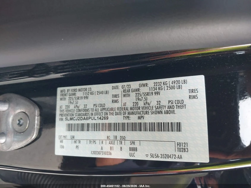 Lincoln Aviator 2.0l Corsair Reserve, снимка 9 - Автомобили и джипове - 55381010