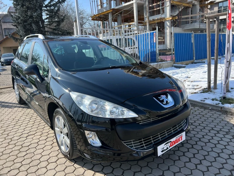 Peugeot 308 1.6HDi/7МЕСТЕН/PANORAMA, снимка 4 - Автомобили и джипове - 49232811