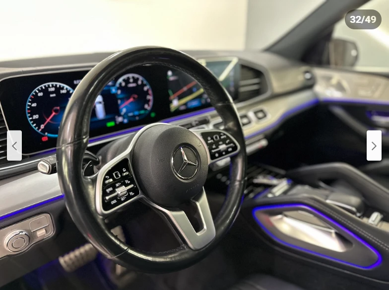 Mercedes-Benz GLS 450 AMG PACK / КРАЙНА ЦЕНА , снимка 12 - Автомобили и джипове - 52728593