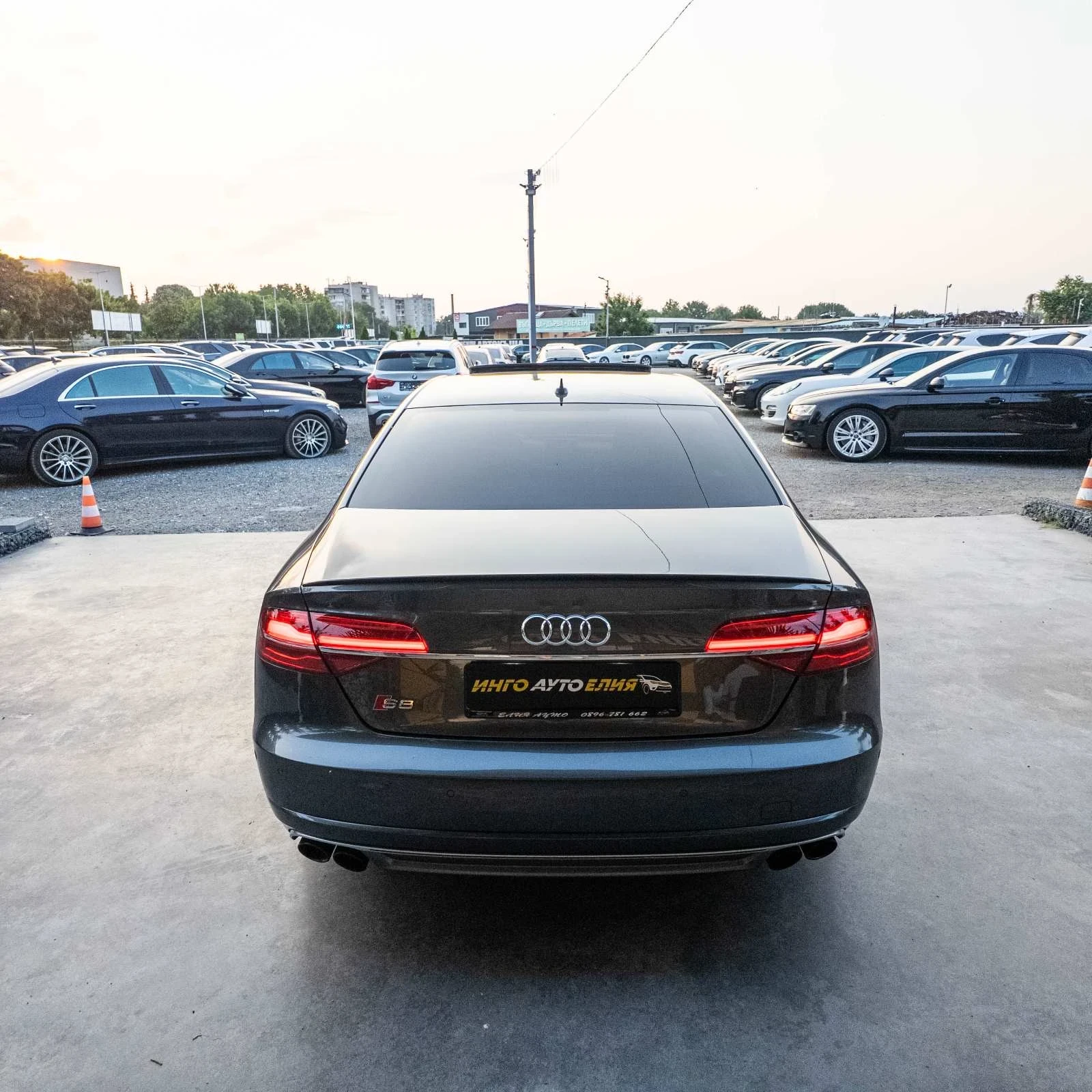 Audi S8 PLUS CARBON CERAMIC 700HP+ + MATRIX B&O ЛИЗИНГ 100 - изображение 8