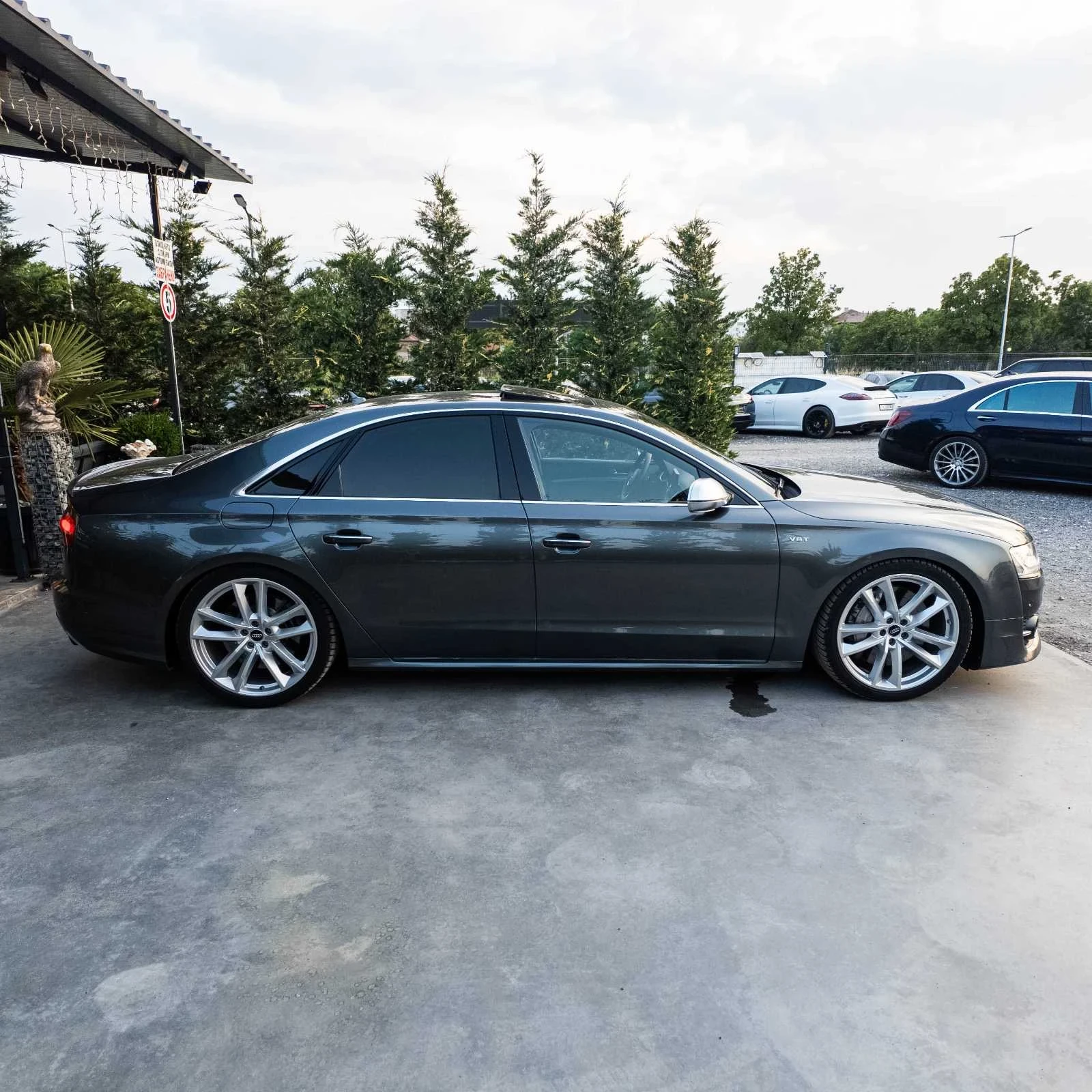 Audi S8 PLUS CARBON CERAMIC 700HP+ + MATRIX B&O  100 | Mobile.bg   11