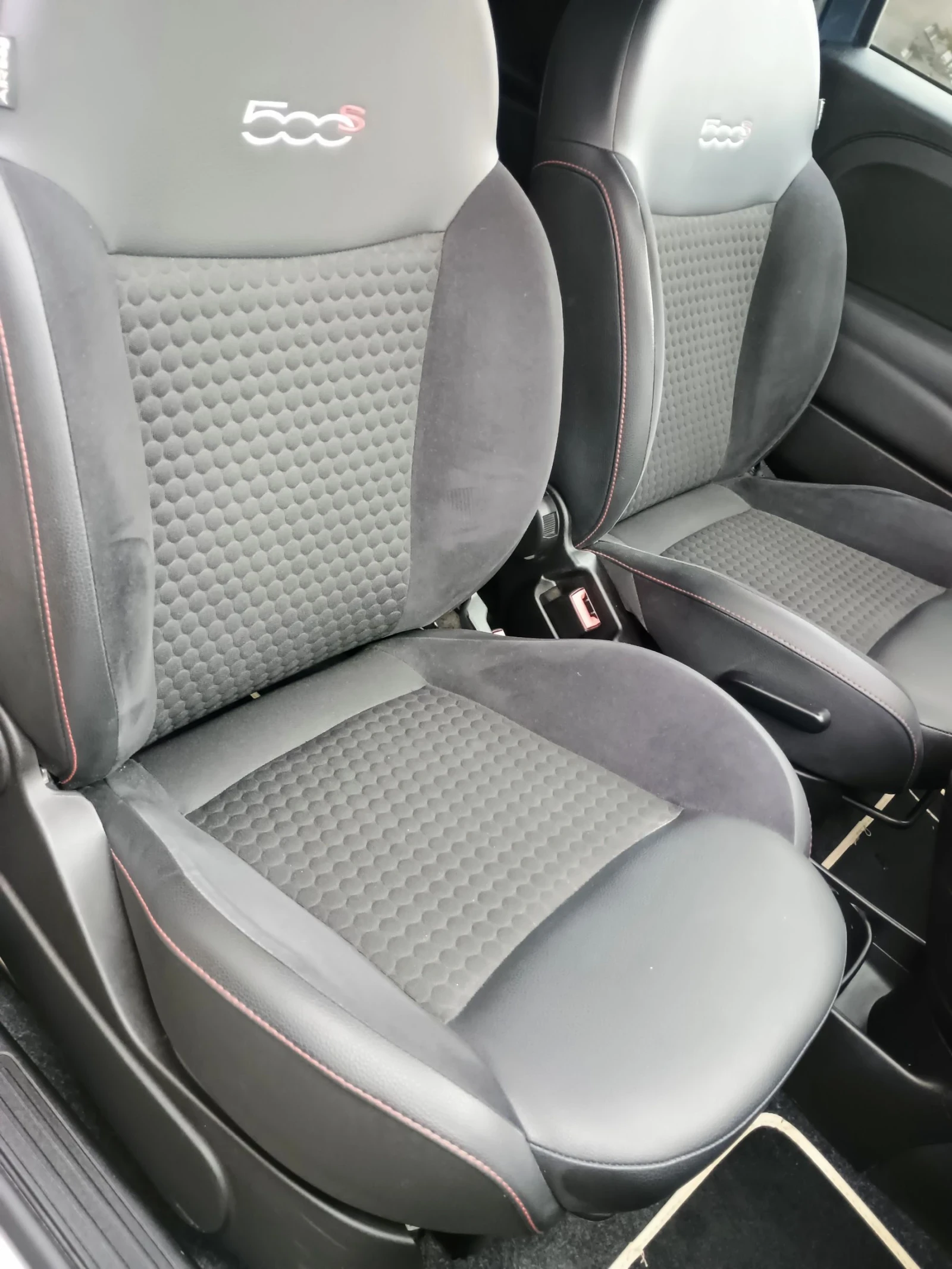 Fiat 500 S PREMIUM~КОЖА~RECARO~КЛИМАТРОНИК~ЕВРО-6b - изображение 9