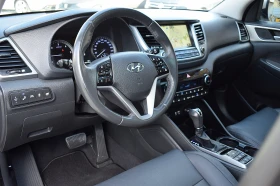 Hyundai Tucson 2.0ШВЕЙЦАРИЯ/VERTEX/4x4/АВТОМАТИК/ОБДУХВАНЕ/КАМЕРА, снимка 8