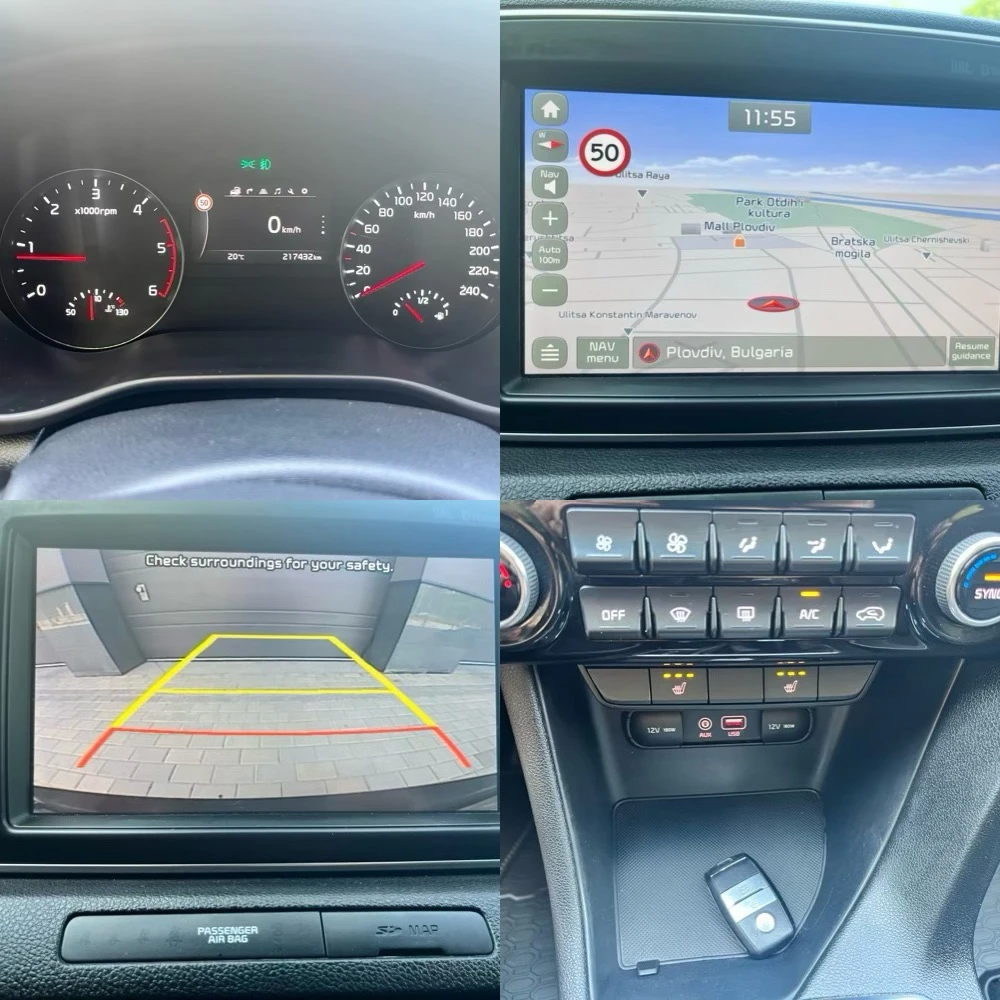 Kia Sportage 2.0CRDI 4X4GT Line Подгрев* Панорама* JBL* Keyless, снимка 15 - Автомобили и джипове - 54578373