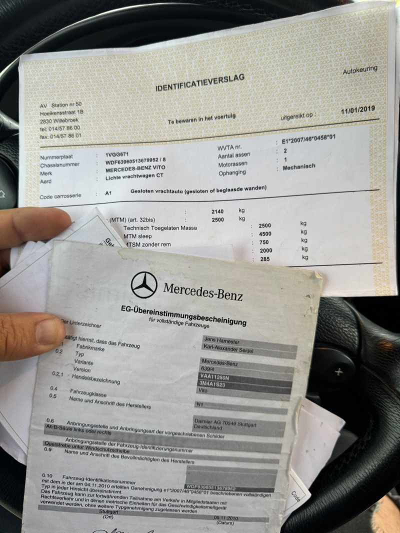 Mercedes-Benz Vito Нов внос от Белгия, снимка 14 - Бусове и автобуси - 46270164