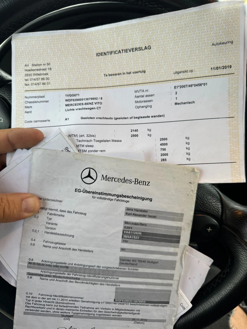 Mercedes-Benz Vito Нов внос от Белгия, снимка 14 - Бусове и автобуси - 47713574