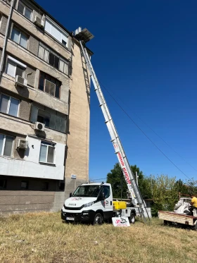 Автовишка Iveco Мобилен Асаньор/Хаспел 34метра, снимка 3