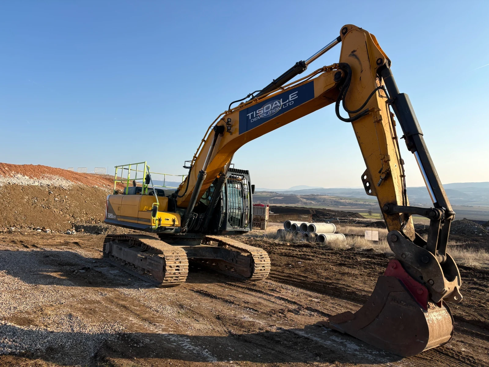 Багер Hyundai R320LC - 9A, снимка 6 - Индустриална техника - 53497445