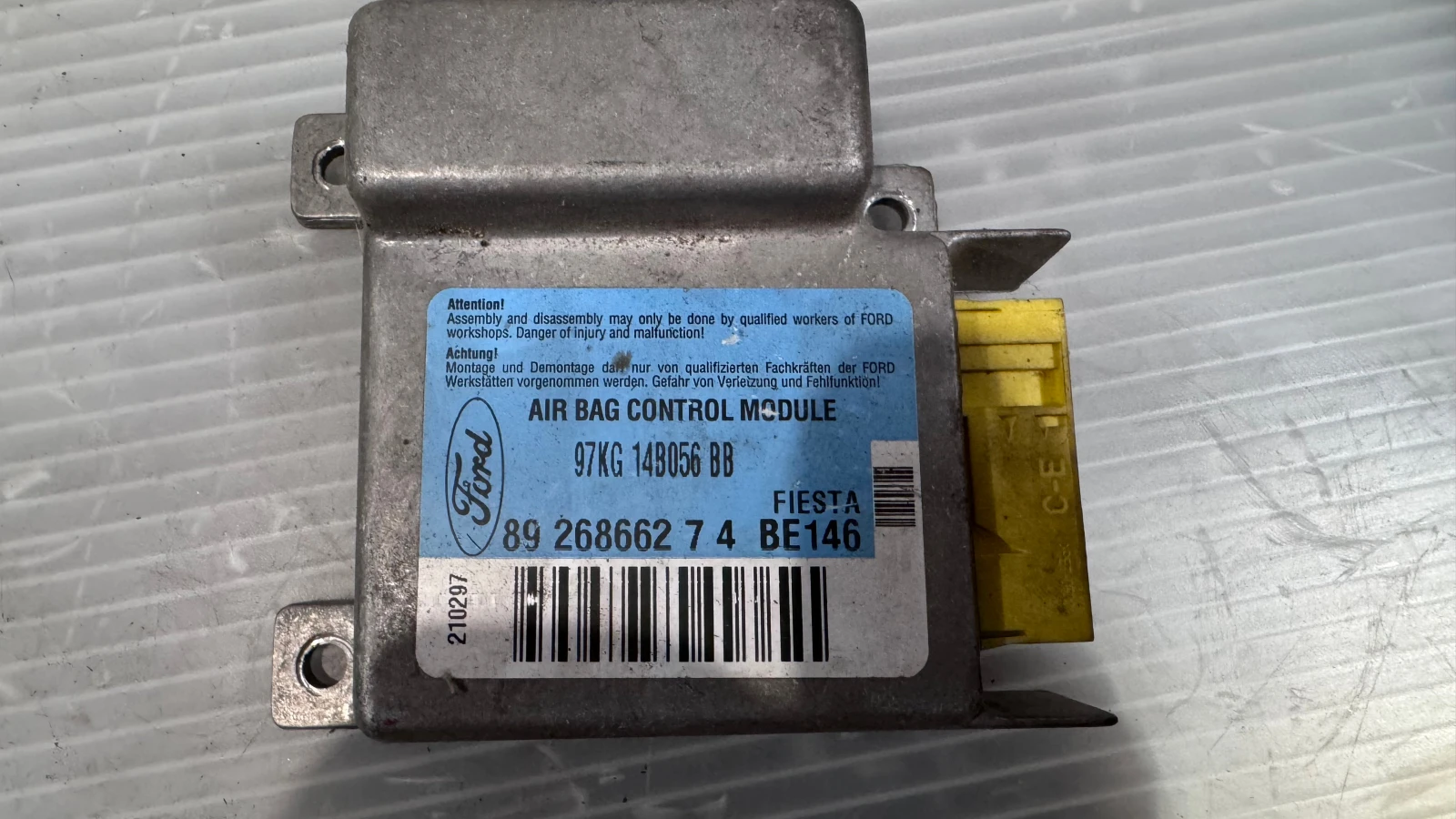 Airbag  /  /  a Ford Fiesta - 97KG14B056 | Mobile.bg   2