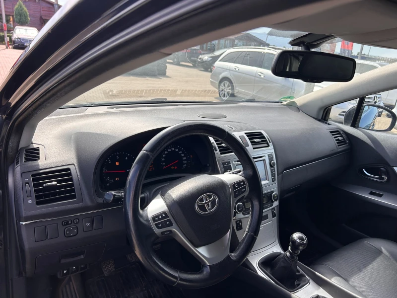 Toyota Avensis 2.2D NAVI/KOJA EURO 5 ЛИЗИНГ, снимка 11 - Автомобили и джипове - 47313955