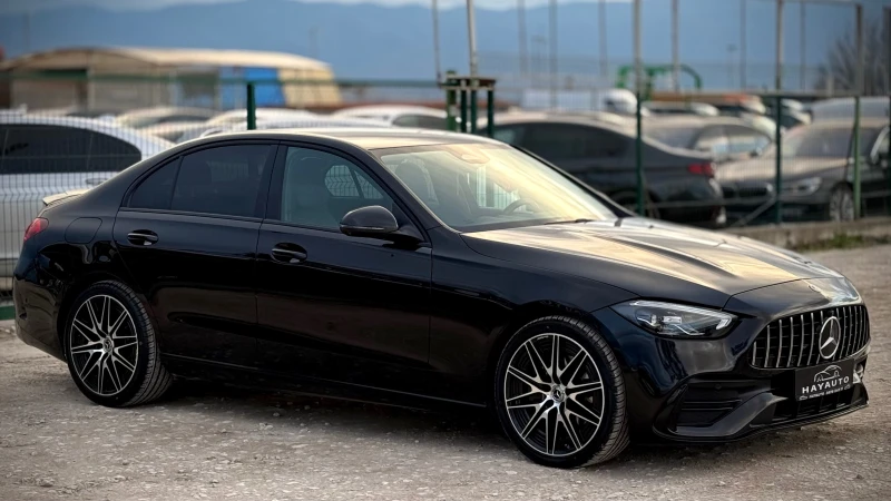 Mercedes-Benz C 220 d= AMG= DISTRONIC= 360* 3D КАМЕРА= BURMESTER= , снимка 3 - Автомобили и джипове - 49533834