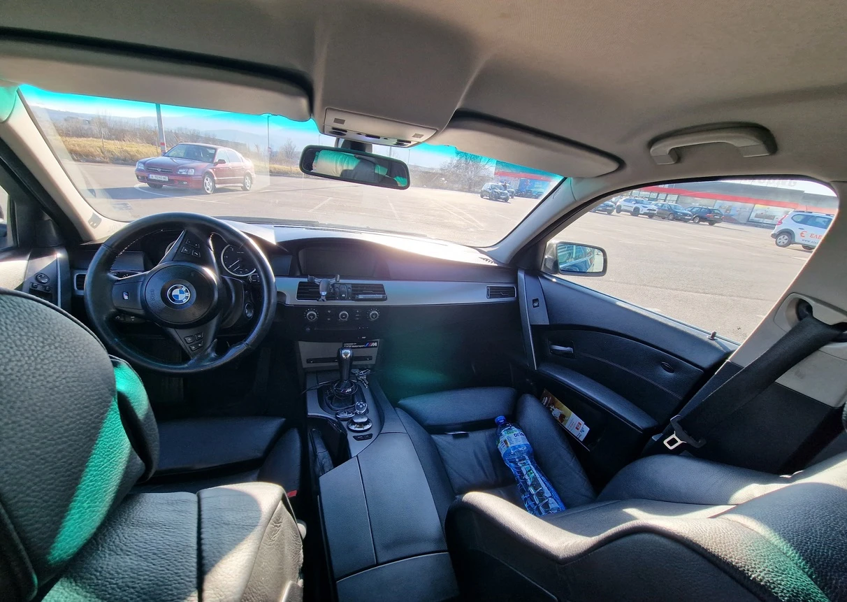 BMW 530 E61 M пакет | M волан | 18" джанти, снимка 5 - Автомобили и джипове - 53850761