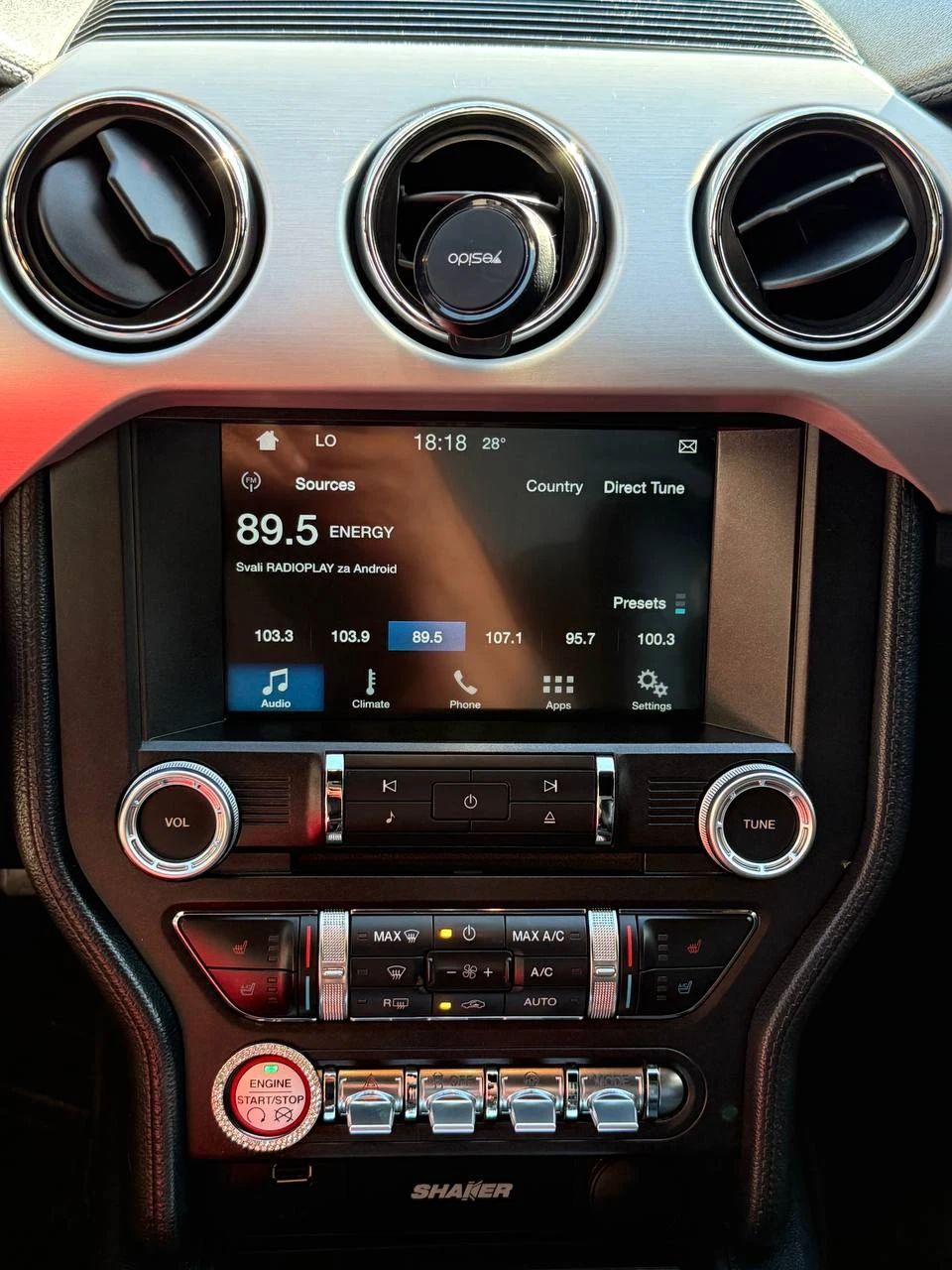 Ford Mustang 2.3* КАСКО* АВТОМАТ* ОБДУХ* ПОДГРЕВ* SHAKER, снимка 11 - Автомобили и джипове - 54963588
