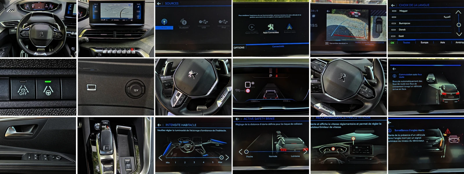 Peugeot 3008 1.2 GT  PURETECH 131 kc. EAT8 , снимка 12 - Автомобили и джипове - 55304353