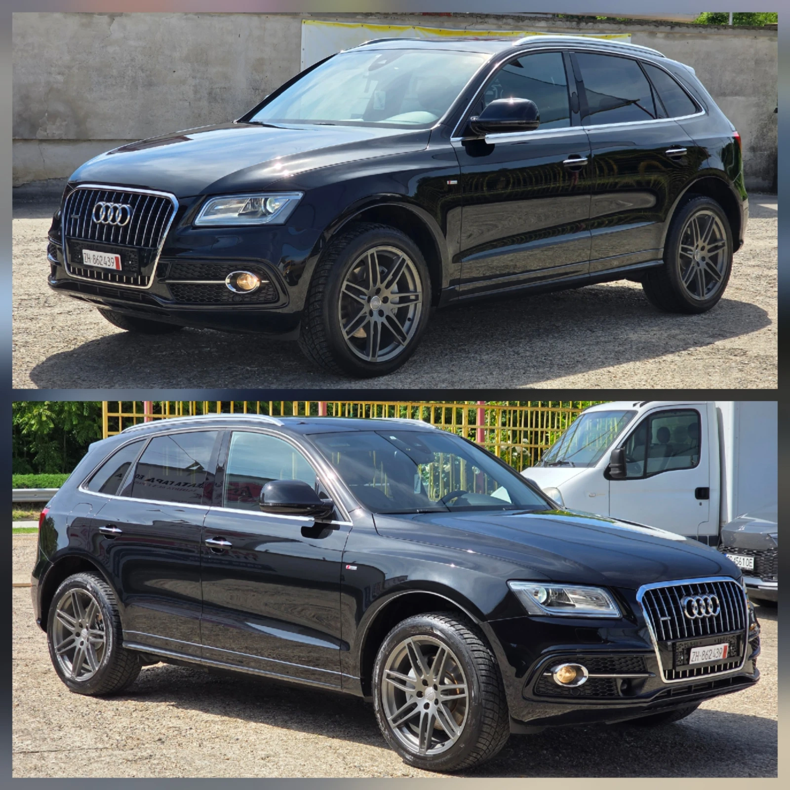 Audi Q5 3.0TDI/96хил.км./3xS-LINE/Швейцария, снимка 6 - Автомобили и джипове - 54773917