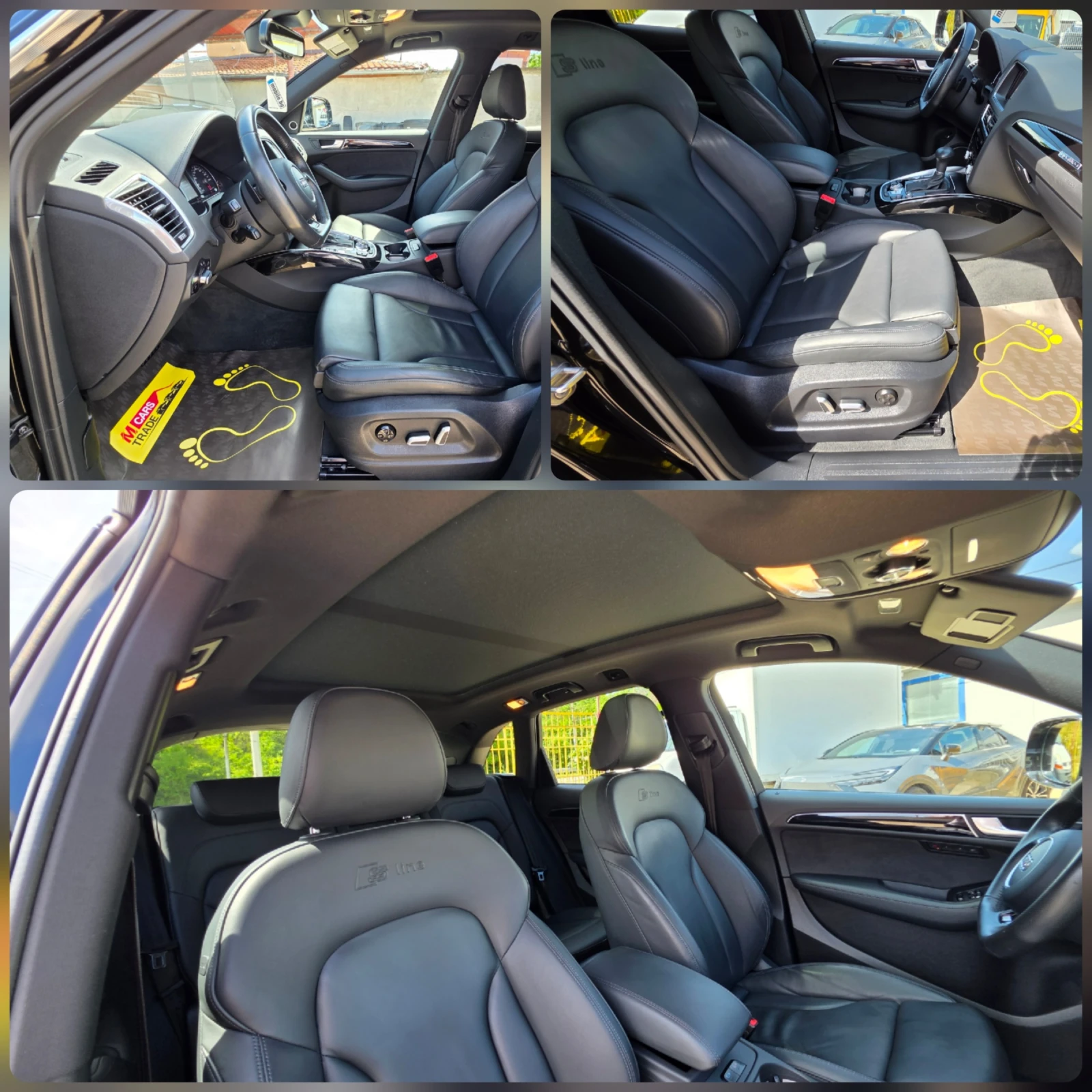 Audi Q5 3.0TDI/96хил.км./3xS-LINE/Швейцария, снимка 14 - Автомобили и джипове - 54773917
